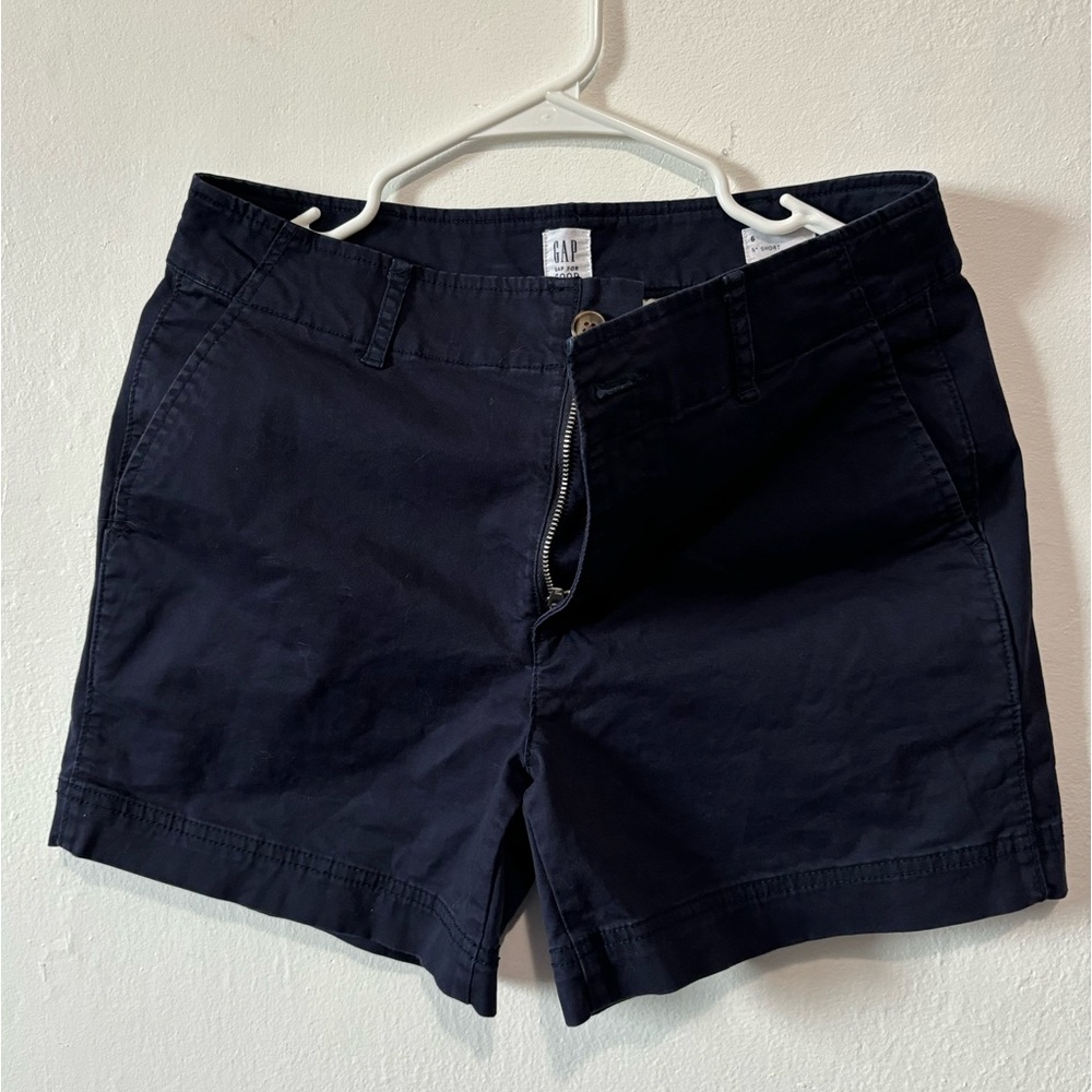 Old Navy Chino Shorts Navy Blue Size 6